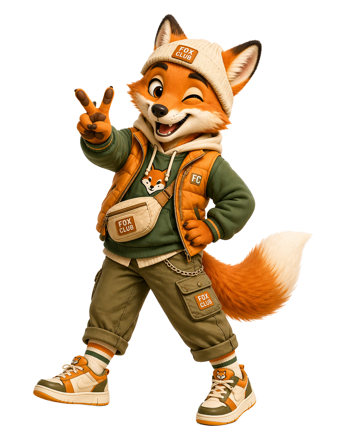 Fox course mascot